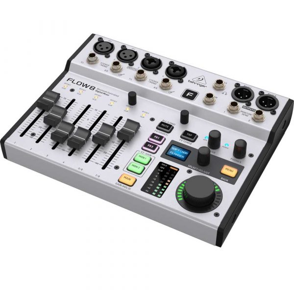 Behringer Flow 8 Digital mixer with Bluetooth for rent - Right view